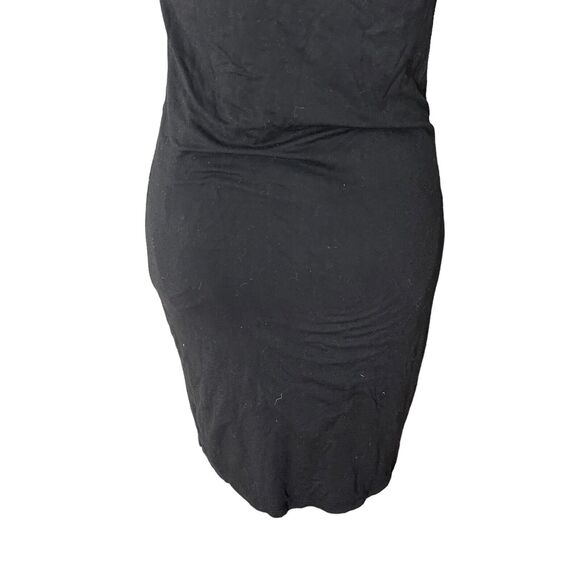 BLQ XS / Small Mock Neck Dress Black Sleeveless Bodycon Mini Revolve - Picture 10 of 10